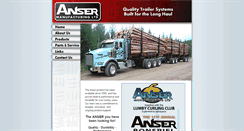 Desktop Screenshot of ansermfg.com